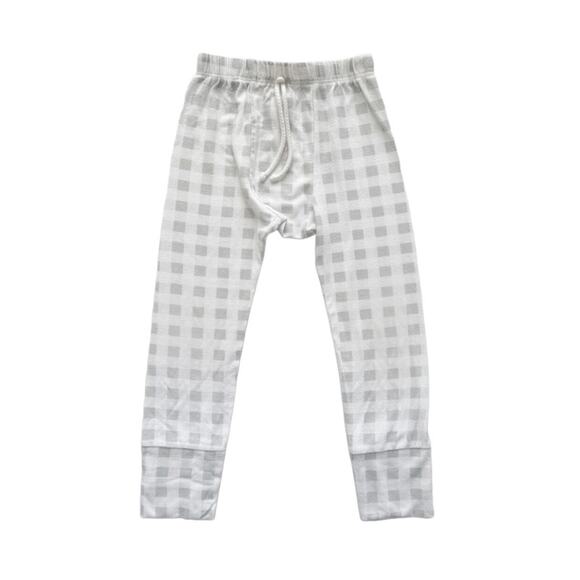 Childhoods Gray Gingham Rib Knit Set Size 3T - Picture 5 of 8
